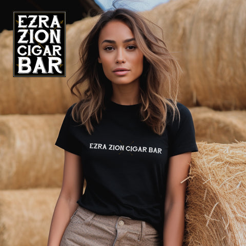 EZRA ZION CIGAR BAR T-SHIRT