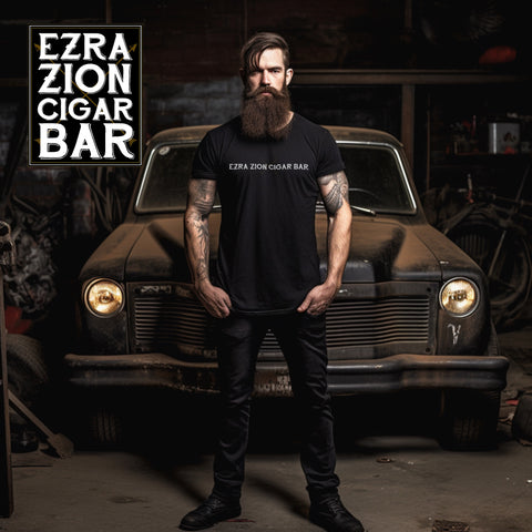 EZRA ZION CIGAR BAR T-SHIRT